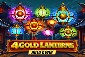 4 Gold Lanters